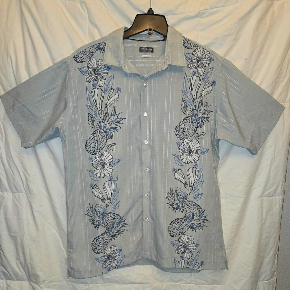 Used Van Hausen  Men's Summer Shirt - Size L